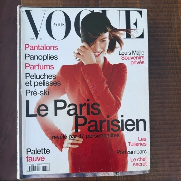 Vogue Other - Magazine VOGUE Paris 772 November 1996 Mondino Esch Cameron
